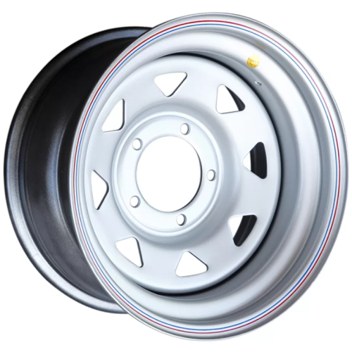 Диски Off Road Wheels УАЗ 8x16 5*139.7 ET-19 DIA110.1 Silver Штампованный купить с бесплатной доставкой в пункты выдачи в Петербурге